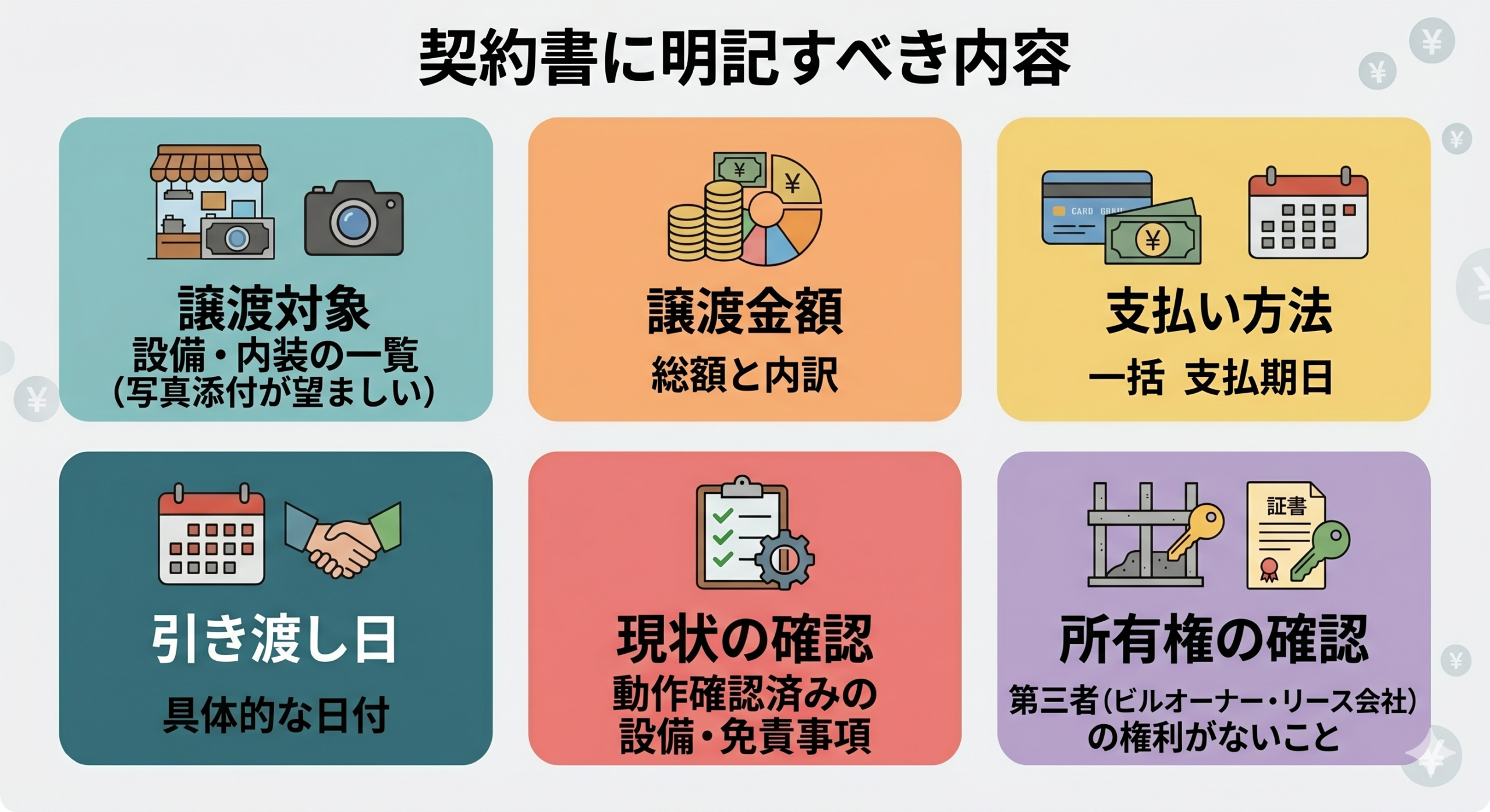 造作譲渡のトラブル事例と回避法｜失敗しないための注意点